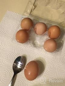 img 7 attached to 30 комплектов экологически чистых прозрачных пластиковых коробок для яиц с этикетками - надежно удерживает 6 яиц в каждой!