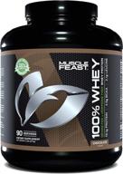 muscle feast grass fed whey protein powder logo