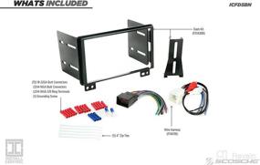 img 3 attached to 🎵 SCOSCHE Install Centric ICFD5BN Double DIN Installation Solution for Select Ford 2002-06 with Premium Sound – Complete Basic Aftermarket Stereo Upgrade