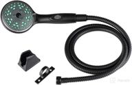 🚿 dura faucet premium rv handheld shower wand and hose kit (matte black) - eco-friendly with on/off switch for efficient water usage logo