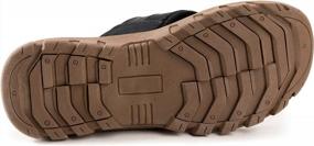 img 1 attached to Мужские сандалии из искусственной кожи Outback от Slack - идеальный вариант для лета!