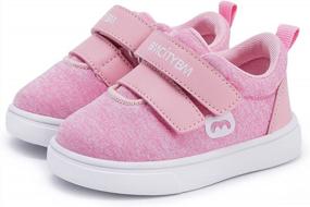img 1 attached to BMCiTYBM Baby Sneakers Girls Boys Lightweight Breathable Mesh First Walkers Shoes 6-24 Months