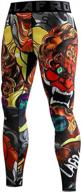 performance boosting men's compression leggings with quick-dry technology and secure waistband - lafroi ysk08 логотип