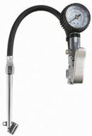 enhanced tire inflator: central pneumatic 68271 dual chuck with dial gauge logo