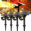 transform your outdoor space with linkind solar spot lights - 4 pack logo