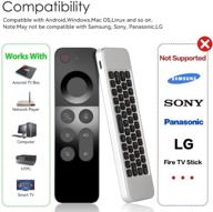 wechip w3 air mouse voice remote control: the ultimate 4-in-1 wireless experience for nvidia shield, android tv box, pc, projector, htpc and all-in-one pc logo