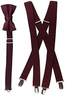 tuxgear bow tie and suspender set combo in multiple sizes and colors logo