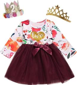 img 4 attached to Adorable Baby Birthday Outfits: Toddler Dress Apparel and Accessories for Baby Boys