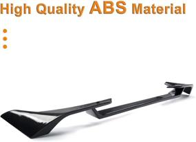 img 3 attached to DOLKSN 2022 Mustang Mach E GT Rear Spoiler: Glossy Carbon Fiber Exterior 🚗 Accessory for Mustang Mach E Tail Wing Rear Trunk Lid Spoiler Wing - Factory Outlet