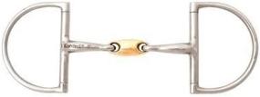 img 1 attached to Upgrade Your Riding Experience With The Korsteel JP Copper Link Hunter Dee Ring Snaffle Bit