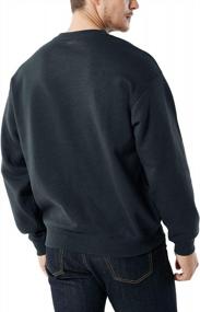 img 3 attached to Stay Warm And Comfy With TSLA Men'S Fleece Crewneck Sweatshirts - Perfect For Winter Workouts!