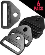 gpca tie-down solid metal d-plates logo