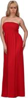 👗 hde women's strapless sundress: trendy dress for women's clothing, swimsuits & cover ups logo