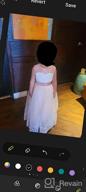 img 1 attached to Girls' Clothing: Flower Dress Wedding Pageant Gowns for Dresses review by Allie Reynolds