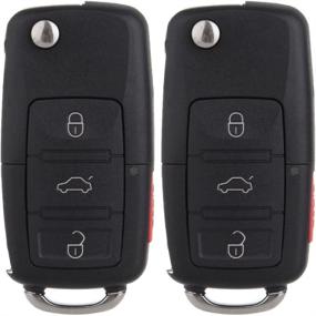 img 4 attached to Keyless SCITOO Replacement NBG735868T Volkswagen
