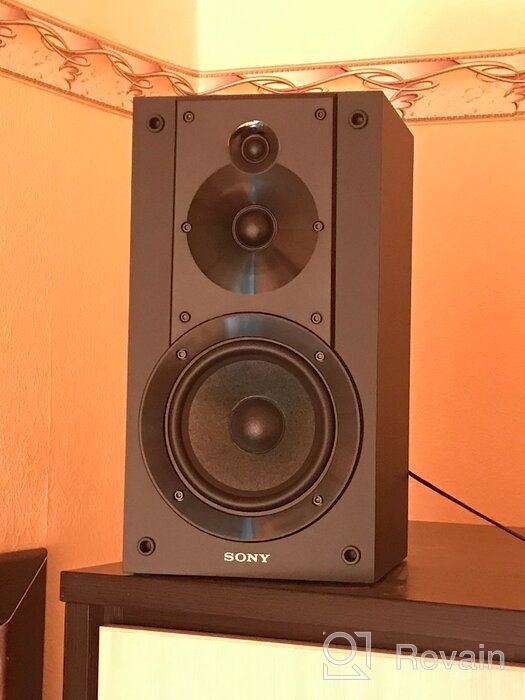 img 1 attached to Sony SSCS5 3-Way 3-Driver Bookshelf Speaker System (Pair) - Dynamic Sound and Sleek Black Design review by Masaaki Haruto ᠌