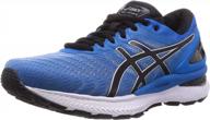 asics gel nimbus shoes glacier graphite men's shoes in athletic logo