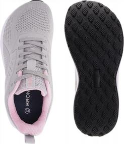 img 3 attached to BRONAX Women'S Wide Toe Box Road Running Shoes | Athletic Tennis Sneakers With Rubber Outsole