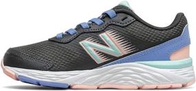 img 4 attached to New Balance Lace Up Running Phantom Girls' Shoes ~ Athletic