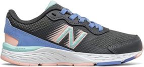 img 1 attached to New Balance Lace Up Running Phantom Girls' Shoes ~ Athletic