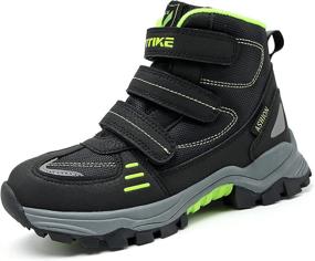 img 4 attached to 🏔️ Ultimate Performance Outdoor Trekking Climbing Sneakers: Comfortable Athletic Girls' Shoes