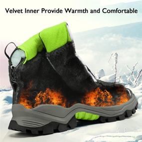 img 1 attached to 🏔️ Ultimate Performance Outdoor Trekking Climbing Sneakers: Comfortable Athletic Girls' Shoes