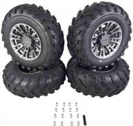 massfx ms 25x8-12 25x10-12 шины w/gunmetal 12x7 4/156 atv utv gun metal диски комплект колес и шин с гайками логотип