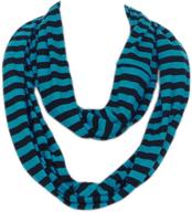 elegant solid color infinity jersey women's accessories via scarves & wraps logo