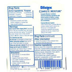 img 1 attached to Blistex Complete Moisture Pack - 15-Ounce Tubes