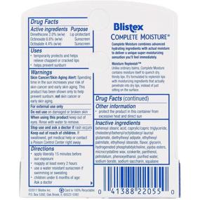 img 2 attached to Blistex Complete Moisture Pack - 15-Ounce Tubes