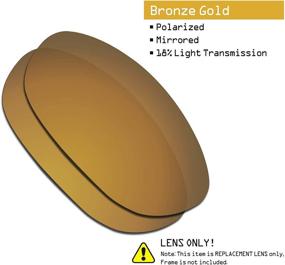 img 3 attached to SmartVLT Bronze Replacement Lenses Sunglass Men's Accessories -- Sunglasses & Eyewear Accessories