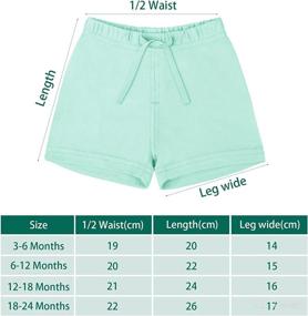 img 3 attached to Ruisita Pieces Children Short Shorts Apparel & Accessories Baby Boys via Clothing