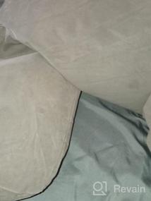 img 7 attached to HOMCA Читающая подушка, надувная подушка для отдыха на кровати с подлокотниками, отлично подходит для путешествий и кемпинга, обеспечивает поддержку поясничному отделу позвоночника, улучшенная версия