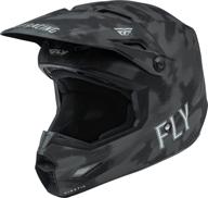 rev up your ride with fly racing kinetic drift and vision helmets logo