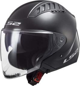 img 3 attached to LS2 Helmets Copter Open Face Helmet (Gloss Black - X-Small)