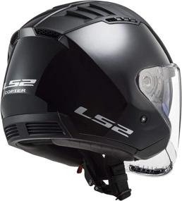 img 1 attached to LS2 Helmets Copter Open Face Helmet (Gloss Black - X-Small)