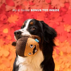 img 1 attached to Engage Your Pup'S Mind With Barkbox'S 2-In-1 Interactive Plush Puzzle Toys - Perfect For Small, Medium, And Large Dogs!