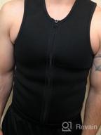 img 1 attached to Transform Your Workout With Wonderience Men'S Sauna Suit & Waist Trainer System review by Nick Whitman