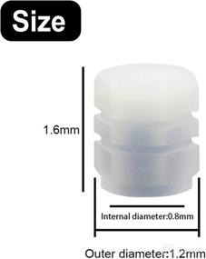 img 1 attached to 12Pcs Universal Fluorescent Car Tire Valve Caps Tires & Wheels