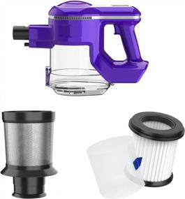 img 2 attached to Powerful INSE S6T S6P Pro Purple Motor With Convenient Dust Box