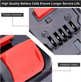 img 1 attached to ELEFLY 2 Pack 12V 3.0Ah Lithium Battery Replacement For Dewalt 12V Battery DCB120 DCB124 DCB126, Compatible With Dewalt 12V Drill Tool Battery DCB121 DCB122 DCB123 DCB127