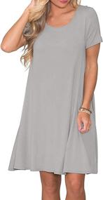 img 3 attached to Fantastic Zone Womens Dresses Pockets Women's Clothing ~ Dresses