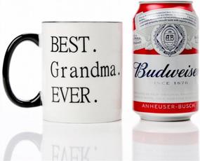 img 1 attached to Top-Rated Grandma Mug - 11 OZ Ceramic Coffee Cup - Hilarious Birthday Present For Grandmothers From Grandkids - Unique Gift Ideas