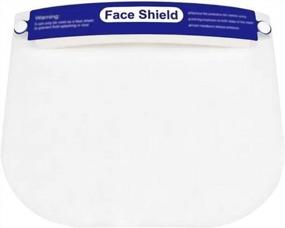 img 1 attached to Stay Protected With Lumistick'S Lightweight And Adjustable Safety Face Shield - 5 Pack!