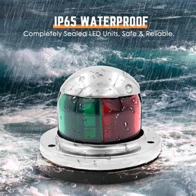 img 2 attached to Acelane Boat LED Navigation Lights: High-Quality Marine Sidelights And Bow Lights For Safety And Style On The Water
