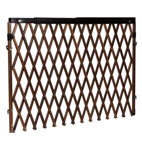 img 3 attached to 🚧 Farmhouse Collection - Expandable Walk-Thru Room Divider Baby Gate