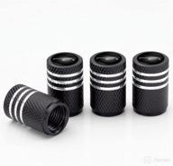 car wheel tire valve stem caps suit for decoration accessories 4 pieces logo