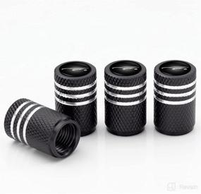 img 3 attached to Car Wheel Tire Valve Stem Caps Suit For Decoration Accessories 4 Pieces