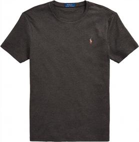 img 4 attached to Polo Ralph Lauren White Men's T-Shirt: Classic Clothing for Stylish Shirts