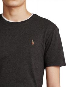 img 3 attached to Polo Ralph Lauren White Men's T-Shirt: Classic Clothing for Stylish Shirts